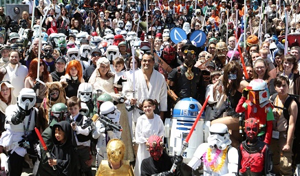 fan costumes at Star Wars Celebration